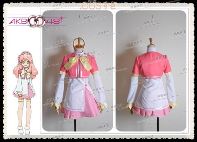 送料無料 AKB0048 研究生 藍田織音 あいだ おりね 演出服 コスプレ衣装 COS  高品質 新品 Cosplay アニメ コスチューム_1