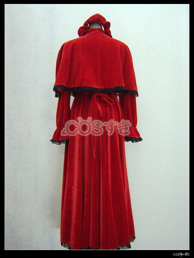 送料無料 ローゼンメイデン RozenMaiden 真紅 しんく Reiner Rubin コスプレ衣装 コスプレ衣装 COS 高品質 新品 Cosplay アニメ コスチ_3