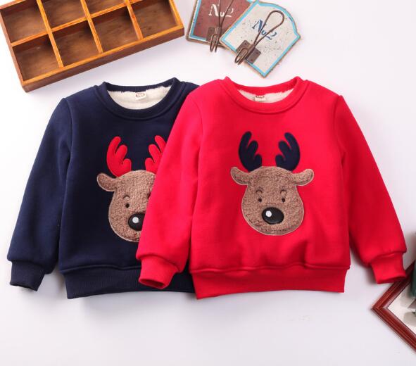 2点送料無料クリスマスギフト男の子キッズ女の子パーカー起毛ボーイズ子供パーカ ユニセックス プルオーバー可愛いトナカイ柄 冬物の通販はau Pay マーケット Aqui Te Amo