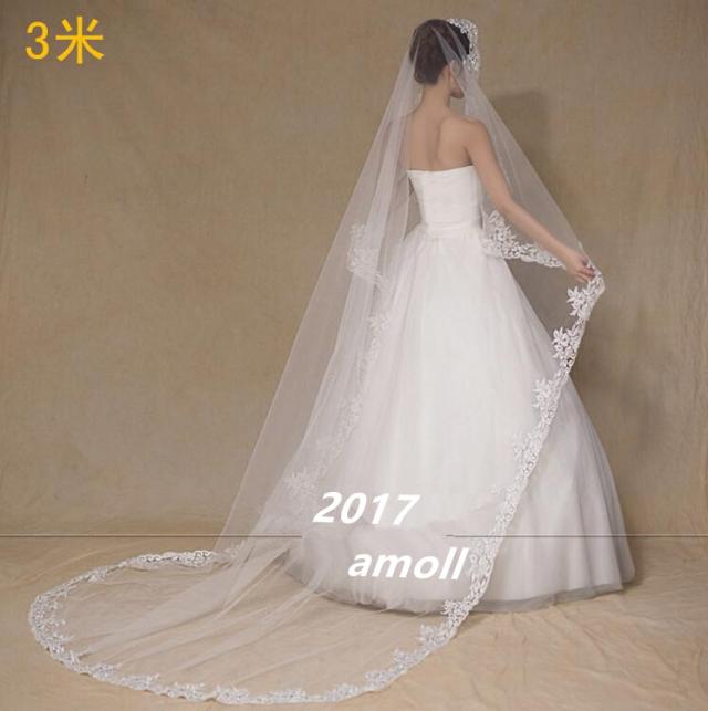 長さが3種類選べる コーム付き コーム付かない ウェディングベール ブライズメイドの通販はau Pay マーケット Amoll