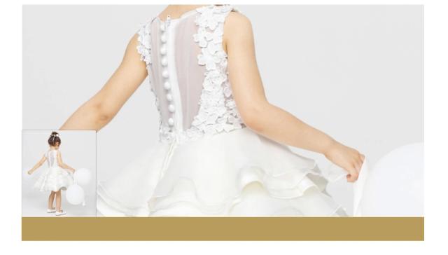 子供服 キッズ フォーマル ワンピース80　90　100 110 120 130 140 150 結婚式 ピアノ 発表会]　ブライズメイド_5