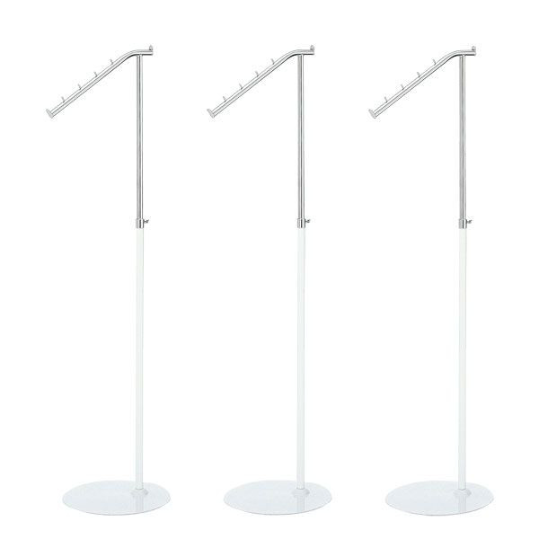 傾斜ハンガーラック 白 業務用 3台セット シンプル Set 3 の通販はau Pay マーケット ハンガー インテリア Tamatoshi