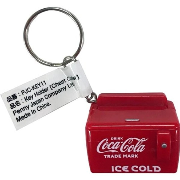 コカコーラ COKEキーホルダー (Chest Cooler／PJC-KEY11)アメリカ雑貨