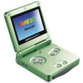 【送料無料】【中古】GBA ゲームボーイアドバンスＳＰ 本体 パールグリーン トイザらスオリジナルカラー