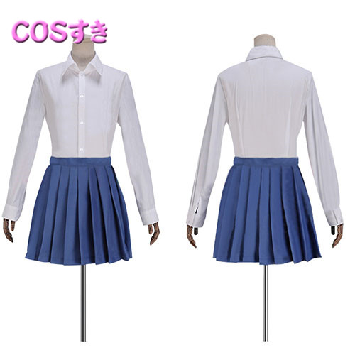 Doki Doki Literature Club! Sayori 制服 風 コスプレ衣装 コスチューム　cosplay_4