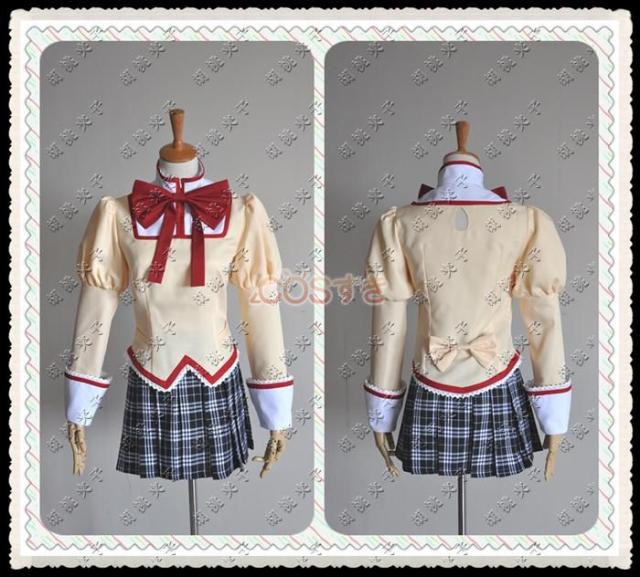 送料無料 魔法少女まどか☆マギカ見滝原中学校 中学女性制服