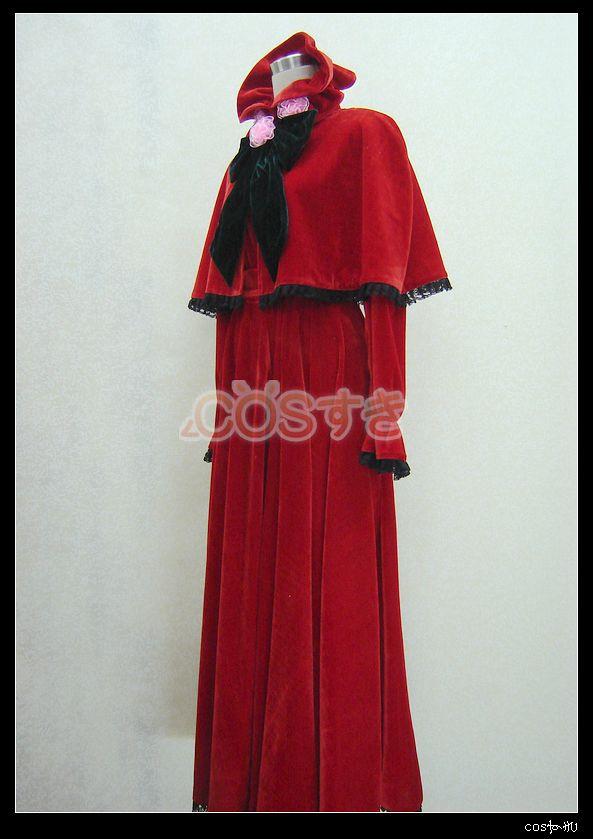 送料無料 ローゼンメイデン RozenMaiden 真紅 しんく Reiner Rubin コスプレ衣装 コスプレ衣装 COS 高品質 新品 Cosplay アニメ コスチ_1