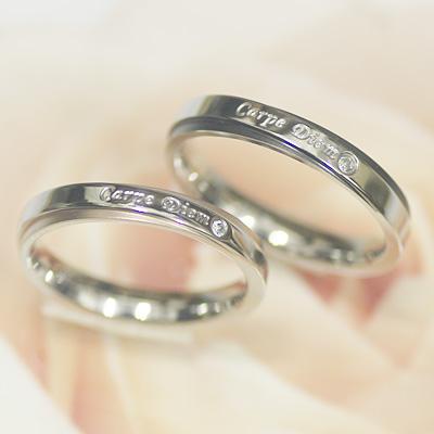 ステンレス ペアリング I 愛 ペア販売 サージカルステンレス製 刻印無料 筆記体 日本語 ハート刻印可 Carpe Diem その日の通販はau Pay マーケット 京都ジュエリーきむら