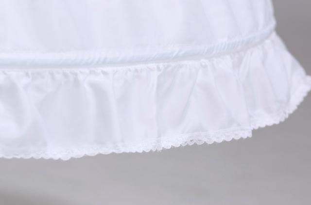 1000円お買い得】プリンセスライン向けのワイヤー入りパニエ