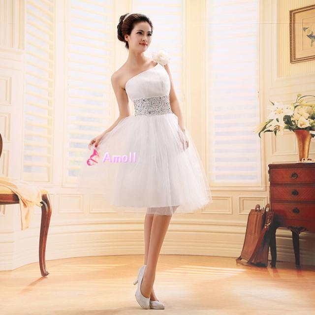 クーポン対象 年末セール 花嫁ウェディングドレス★ミニドレス★ショートドレス ブライズメイド 送料無料 クリスマスギフト ギフトに最適 花嫁ウェディングドレス☆ミニドレス☆ショートドレス ブライズメイド