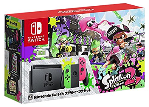 switch本体　Nintendo Switch スプラトゥーン2※箱ソフトなし ソフトなし】【送料無料】【中古】Nintendo Switch スプラ