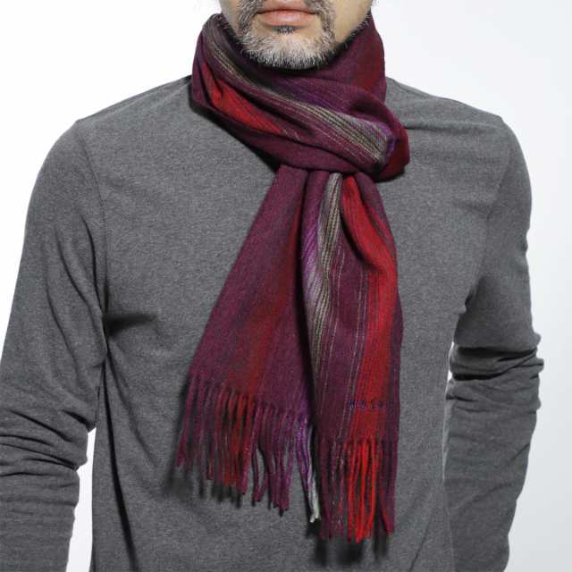 あす着 ポールスミス Paul Smith マフラー スカーフ メンズ Mens Scarf Cosmos Ombreの通販はau Pay マーケット モダンブルー Au Pay マーケット店