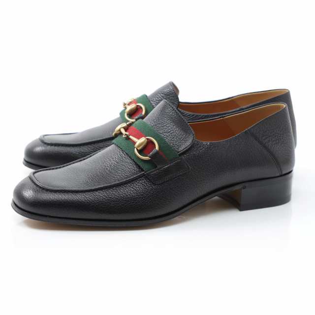 あす着 グッチ Gucci ビットローファー メンズ Leather Horsebit