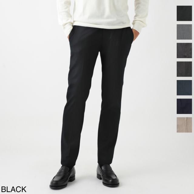 [あす着] ピーティートリノ PT TORINO ノープリーツ スラックス ウールパンツ メンズ BUSINESS SUPER SLIM FIT