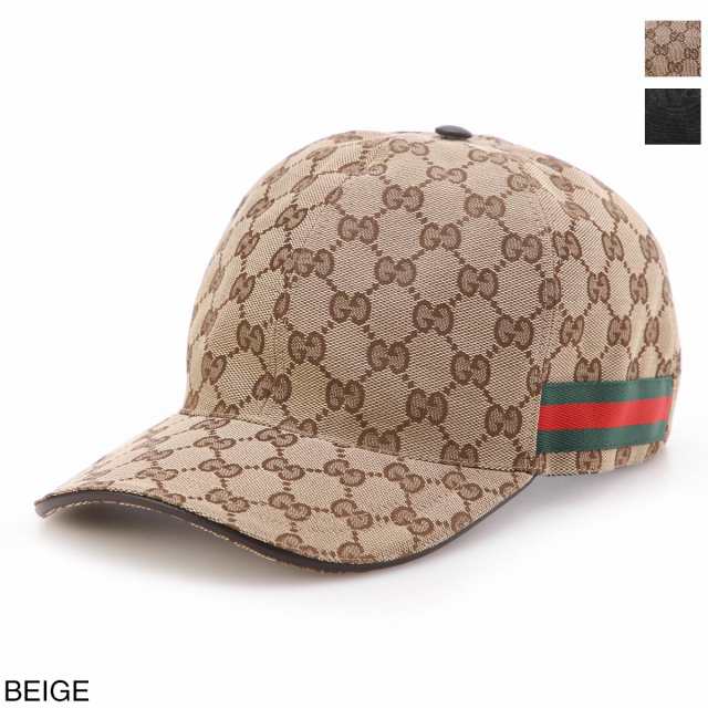 あす着] グッチ GUCCI ベースボールキャップ メンズ GG SUPREME