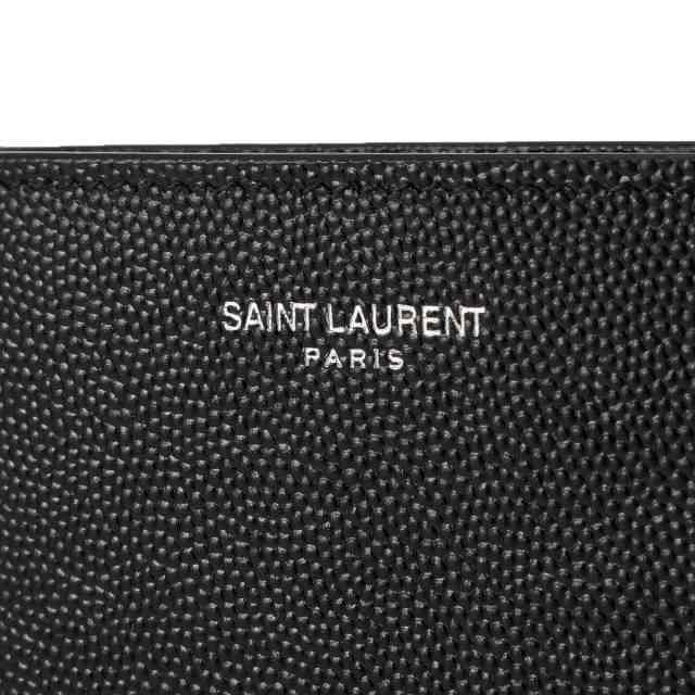 あす着] サンローラン SAINT LAURENT 2つ折り財布 小銭入れ付き メンズ