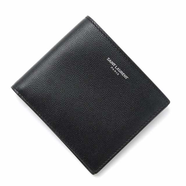 [あす着] サンローラン SAINT LAURENT 2つ折り財布 メンズ クラシック サンローラン