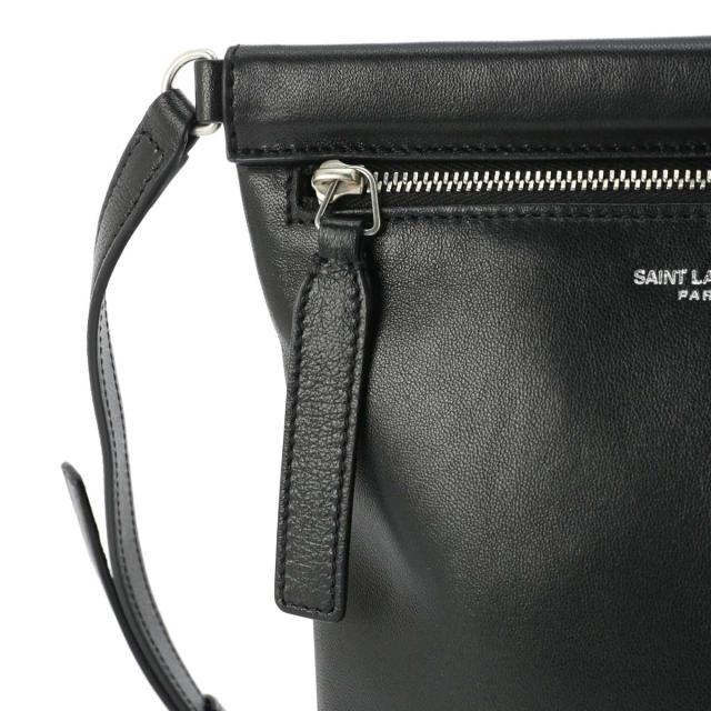 SaintLaurent サンローラン ヌックスクロスボディバッグ ブラック あす