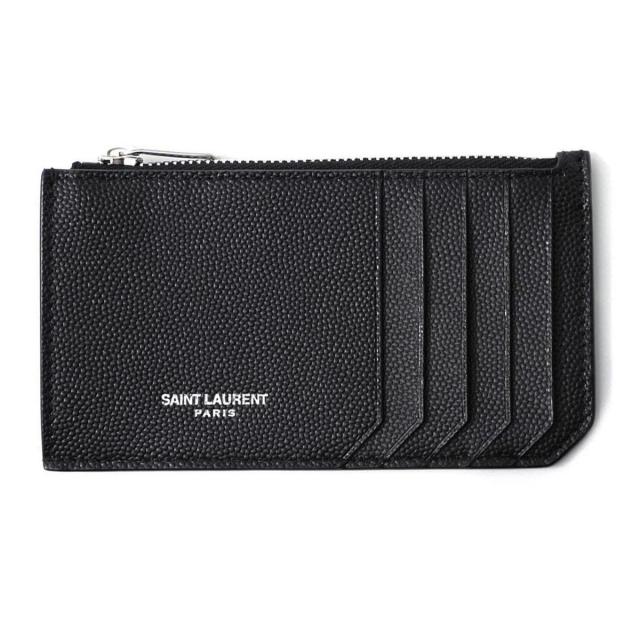 あす着] サンローラン SAINT LAURENT カードケース メンズ FRAGMENTS 