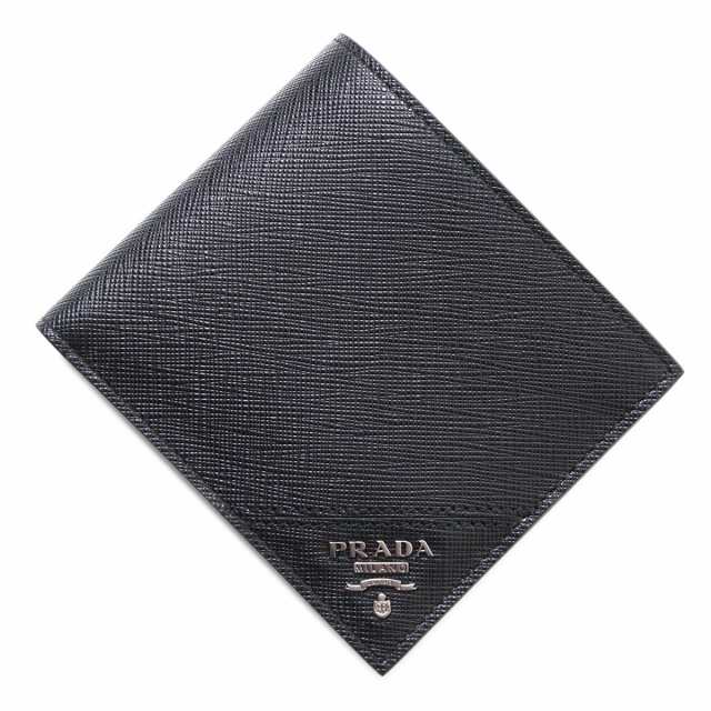 [あす着] プラダ PRADA 2つ折り財布 小銭入れ付き メンズ SAFFIANO