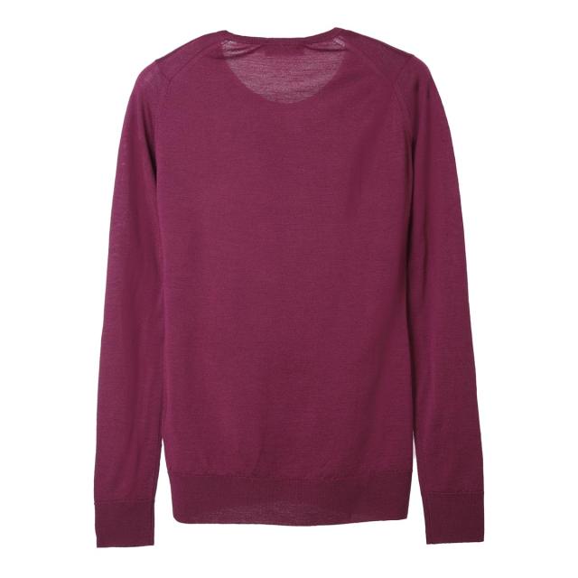 ジョンスメドレー JOHN SMEDLEY クルーネックセーター レディース GERANIUM エクストラファインメリノウール 30ゲージ SLIM FIT_6