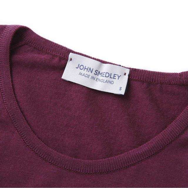 ジョンスメドレー JOHN SMEDLEY クルーネックセーター レディース GERANIUM エクストラファインメリノウール 30ゲージ SLIM FIT_11