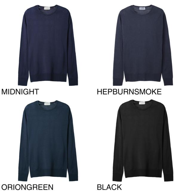 ジョンスメドレー JOHN SMEDLEY クルーネックセーター レディース GERANIUM エクストラファインメリノウール 30ゲージ SLIM FIT_14