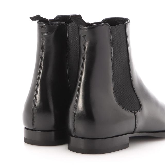 CELINE ヒールブーツ メンズ BLACK サイズ41
