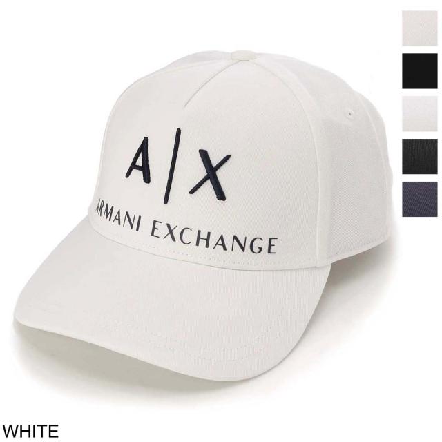 white armani hat