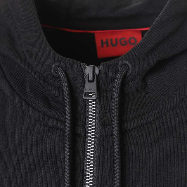 ヒューゴヒューゴボス HUGO HUGOBOSS パーカ メンズ DAPLE ZIP-THROUGH SWEATSHIRT IN TERRY COTTON WITH LOGO PATCH_2
