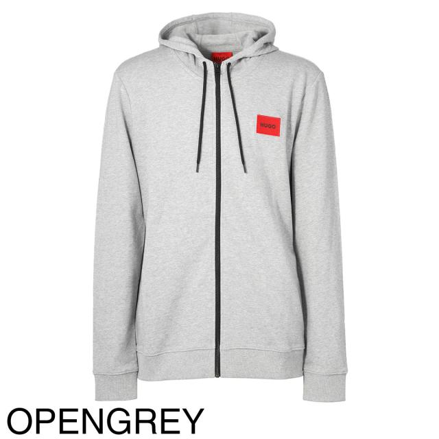 ヒューゴヒューゴボス HUGO HUGOBOSS パーカ メンズ DAPLE ZIP-THROUGH SWEATSHIRT IN TERRY COTTON WITH LOGO PATCH_12