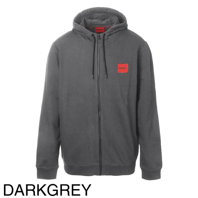ヒューゴヒューゴボス HUGO HUGOBOSS パーカ メンズ DAPLE ZIP-THROUGH SWEATSHIRT IN TERRY COTTON WITH LOGO PATCH_13