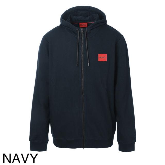 ヒューゴヒューゴボス HUGO HUGOBOSS パーカ メンズ DAPLE ZIP-THROUGH SWEATSHIRT IN TERRY COTTON WITH LOGO PATCH_15