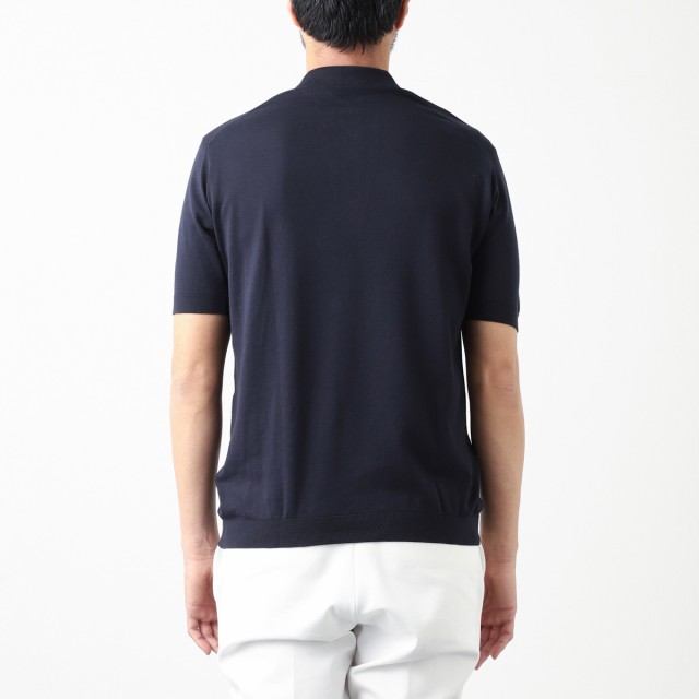 JOHN SMEDLEY ジョンスメドレー ニットポロシャツ/ADRIAN シーアイランドコットン 30ゲージ STANDARD FIT メンズ BAYBLUE