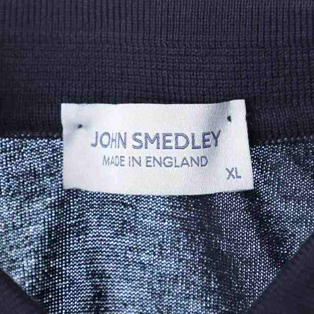 あす着] ジョンスメドレー JOHN SMEDLEY ニットポロシャツ メンズ