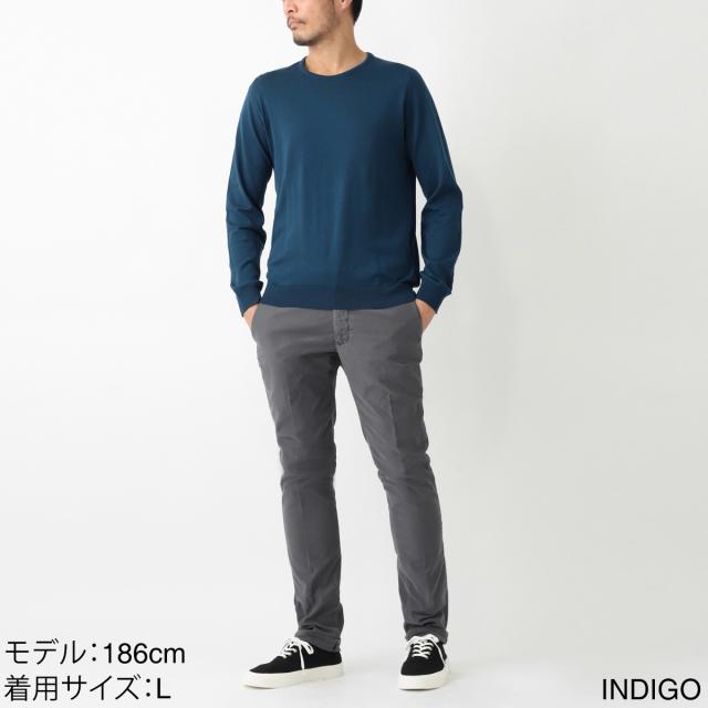 ジョンスメドレー JOHN SMEDLEY クルーネック ニット メンズの通販はau 