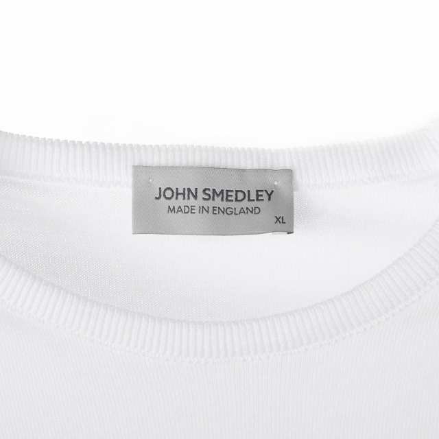 [あす着] ジョンスメドレー JOHN SMEDLEY クルーネック ニット メンズ HATFIELD シーアイランドコットン 30ゲージ  STANDARD FIT｜au PAY マーケット