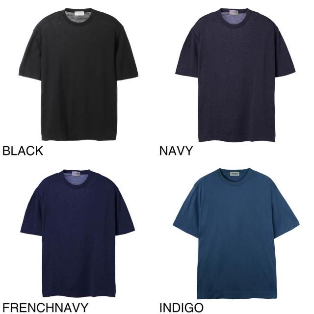 ジョンスメドレー JOHN SMEDLEY クルーネック 半袖ニット メンズ LORCA ロルカ シーアイランドコットン 30ゲージ STANDARD FIT_11