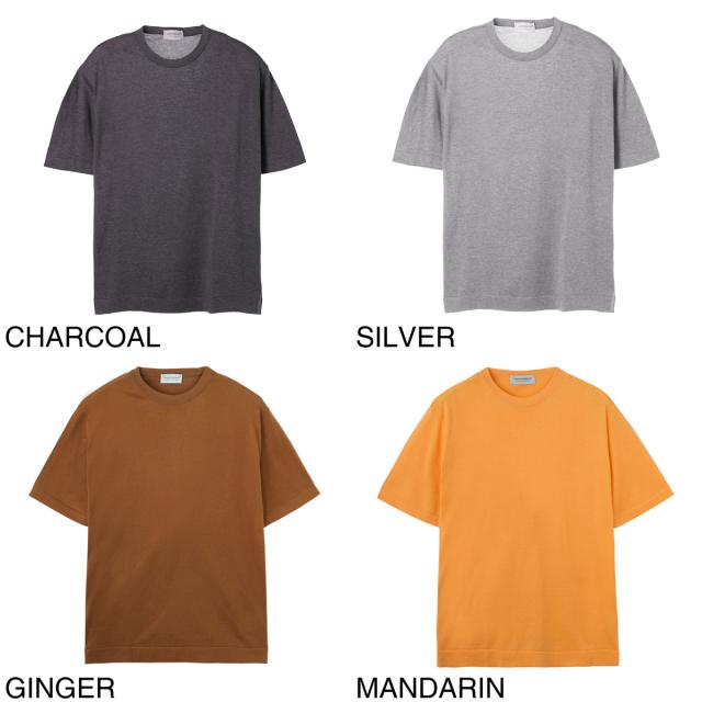 ジョンスメドレー JOHN SMEDLEY クルーネック 半袖ニット メンズ LORCA ロルカ シーアイランドコットン 30ゲージ STANDARD FIT_12
