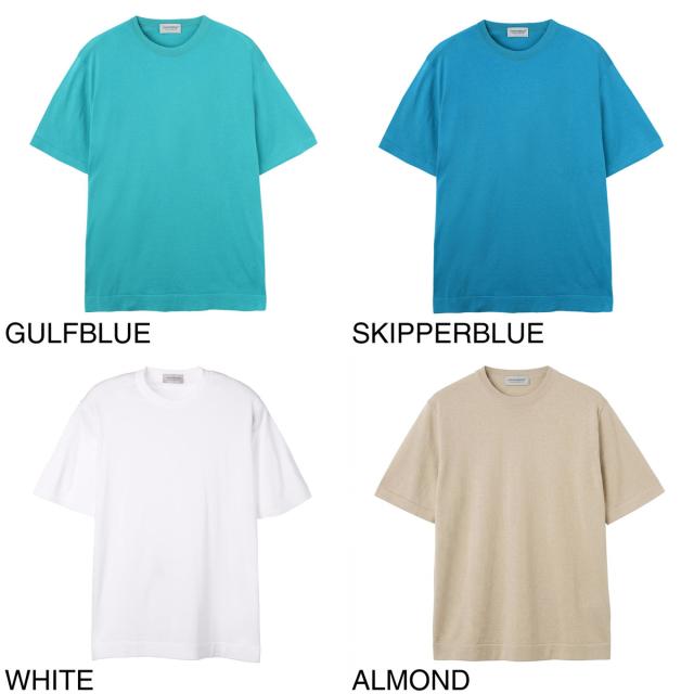 ジョンスメドレー JOHN SMEDLEY クルーネック 半袖ニット メンズ LORCA ロルカ シーアイランドコットン 30ゲージ STANDARD FIT_13