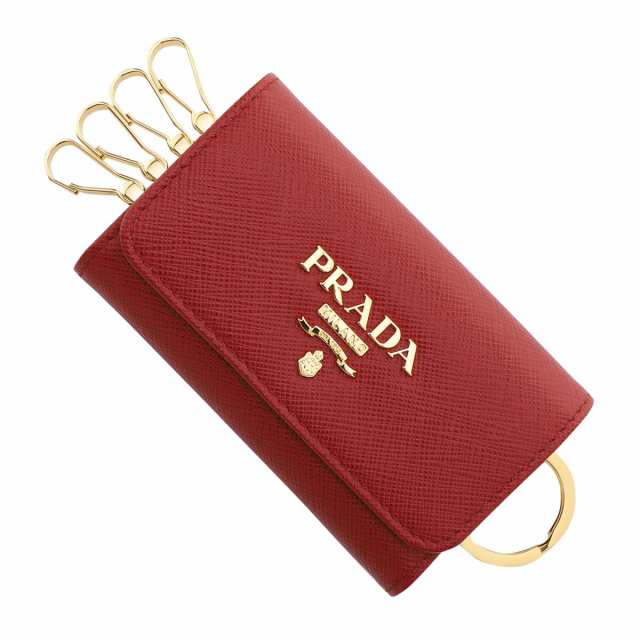 ドバイ選手権 [あす着] プラダ PRADA キーケース レディース SAFFIANO