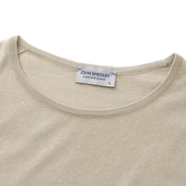 ジョンスメドレー JOHN SMEDLEY クルーネック半袖ニット メンズ BELDEN シーアイランドコットン 30ゲージ STANDARD FIT_9