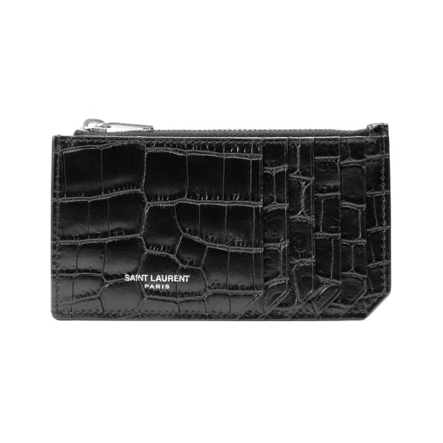 あす着] サンローラン SAINT LAURENT カードケース メンズ ZIP