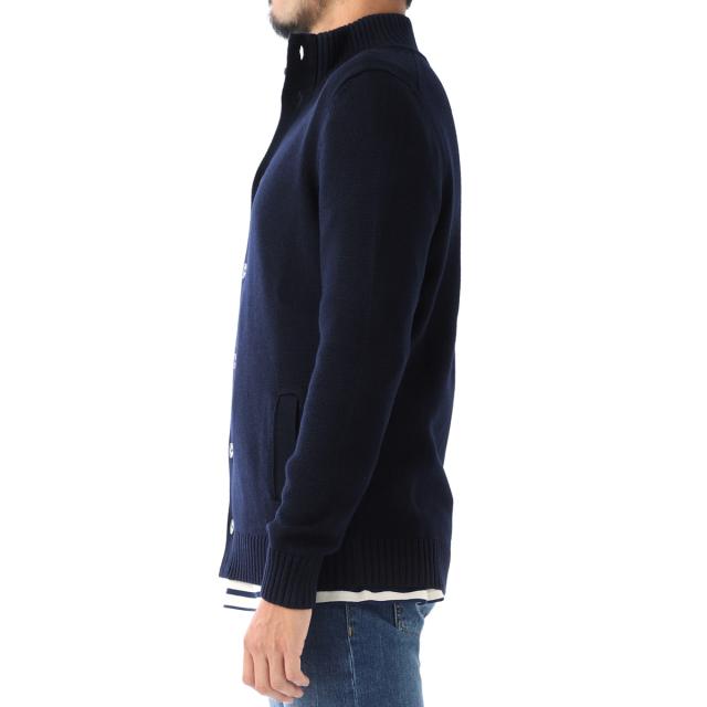 グランサッソ Gran Sasso 立ち襟ニットカーディガン メンズの通販はau