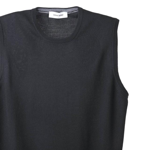 あす着] グランサッソ Gran Sasso ニットベスト メンズの通販は