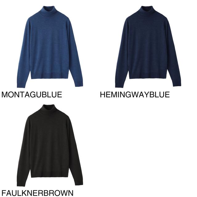 ジョンスメドレー JOHN SMEDLEY タートルネック ニット CHERWELL エクストラファインメリノウール 30ゲージ STANDARD FIT_18
