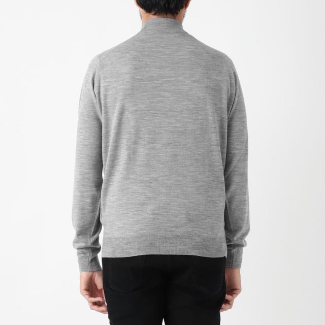 ジョンスメドレー JOHN SMEDLEY モックネック ニット メンズ HARCOURT エクストラファインメリノウール 30ゲージ STANDARD FIT_3