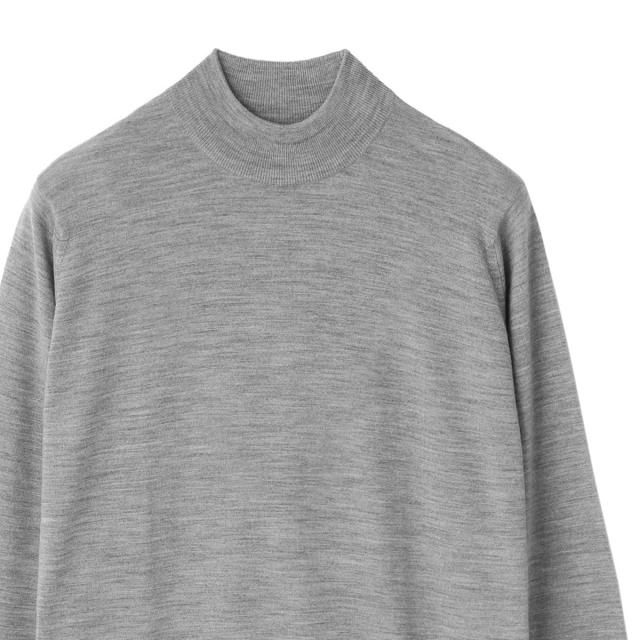 ジョンスメドレー JOHN SMEDLEY モックネック ニット メンズ HARCOURT エクストラファインメリノウール 30ゲージ STANDARD FIT_8