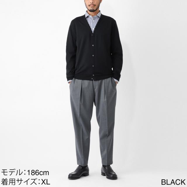 ジョンスメドレー JOHN SMEDLEY カーディガン メンズ PETWORTH 