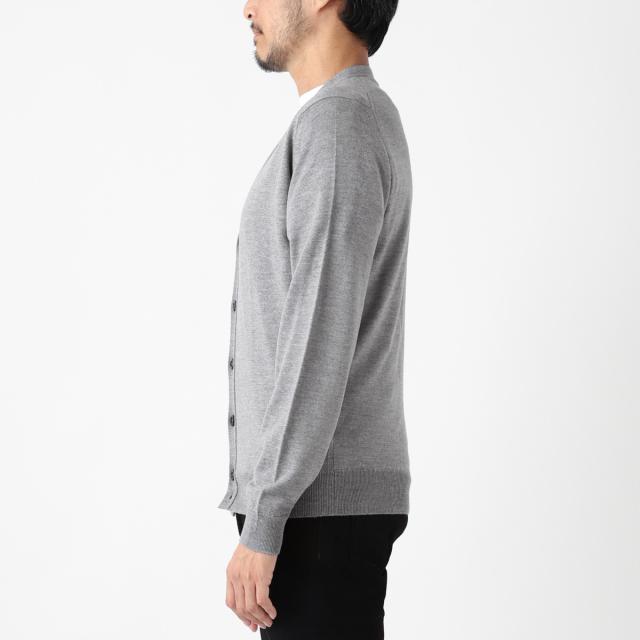 [あす着] ジョンスメドレー JOHN SMEDLEY カーディガン メンズ BURLEY エクストラファインメリノウール 24ゲージ STANDARD FIT ジョンスメドレー JOHN SMEDLEY カーディガン メンズ BURLEY